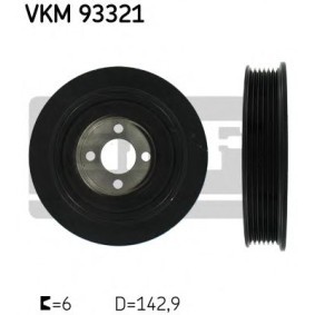 Köp Remskiva, vevaxel av SKF VKM 93321 till det låga priset 2513,26 kr