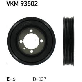 Köp Remskiva, vevaxel av SKF VKM 93502 till det låga priset 1670,83 kr