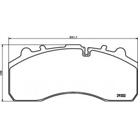 Comprar Juego de pastillas de freno de MERITOR MDP9001 a bajo precio de 260,17 €