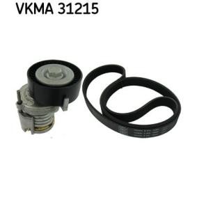 Achetez des Jeu de courroies trapézoïdales à nervures SKF VKMA 31215 à prix pour 66,96 €