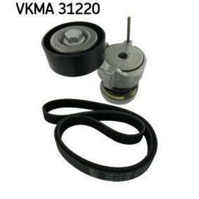 Achetez des Jeu de courroies trapézoïdales à nervures SKF VKMA 31220 à prix pour 57,04 €