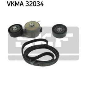 Achetez des Jeu de courroies trapézoïdales à nervures SKF VKMA 32034 à prix pour 156,96 €
