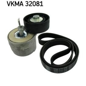 Achetez des Jeu de courroies trapézoïdales à nervures SKF VKMA 32081 à prix pour 56,00 €