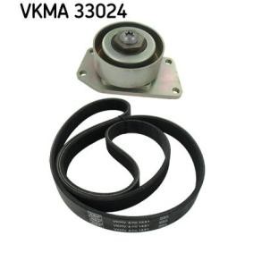 Achetez des Jeu de courroies trapézoïdales à nervures SKF VKMA 33024 à prix pour 77,39 €