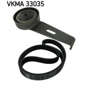 Achetez des Jeu de courroies trapézoïdales à nervures SKF VKMA 33035 à prix pour 74,46 €