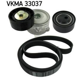 Achetez des Jeu de courroies trapézoïdales à nervures SKF VKMA 33037 à prix pour 126,13 €
