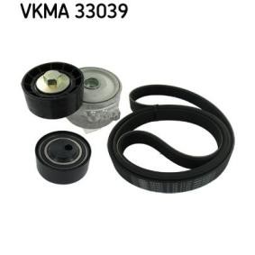 Achetez des Jeu de courroies trapézoïdales à nervures SKF VKMA 33039 à prix pour 88,16 €