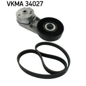 Keilrippenriemensatz VKMA 34027 CADILLAC von SKF