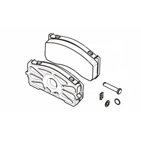 Comprar Juego de pastillas de freno de BPW 09.801.07.07.0 a bajo precio de 420,67 €
