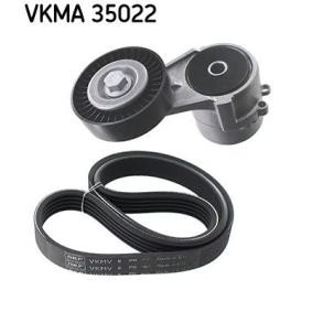 Achetez des Jeu de courroies trapézoïdales à nervures SKF VKMA 35022 à prix pour 72,99 €