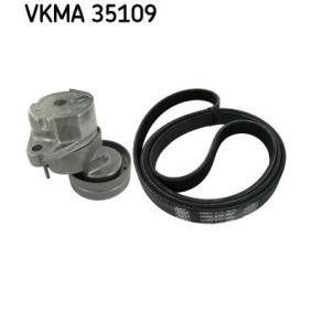 Achetez des Jeu de courroies trapézoïdales à nervures SKF VKMA 35109 à prix pour 81,11 €