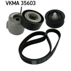 Achetez des Jeu de courroies trapézoïdales à nervures SKF VKMA 35603 à prix pour 83,39 €