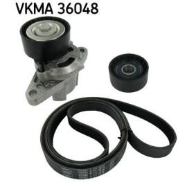 Achetez des Jeu de courroies trapézoïdales à nervures SKF VKMA 36048 à prix pour 86,48 €