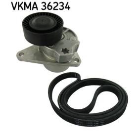 Achetez des Jeu de courroies trapézoïdales à nervures SKF VKMA 36234 à prix pour 73,51 €