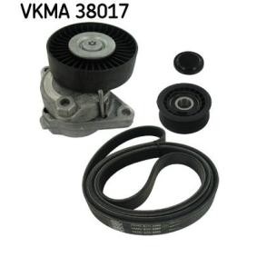 Achetez des Jeu de courroies trapézoïdales à nervures SKF VKMA 38017 à prix pour 135,40 €