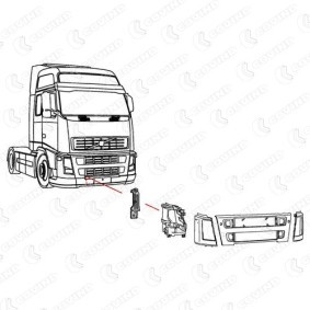 Abdeckung, Scheinwerfer für VOLVO von COVIND