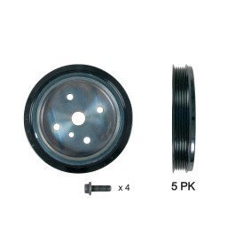 Achetez des Poulie damper (vilebrequin) GATES TVD1161A à prix pour 165,86 €