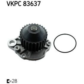 Achetez des Pompe à eau SKF VKPC 83637 à prix pour 51,81 €