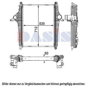 Ladeluftkühler von AKS DASIS günstig für 481,76 €