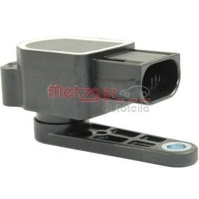Sensor, Xenonlicht (Leuchtweiteregulierung) von METZGER 0901223