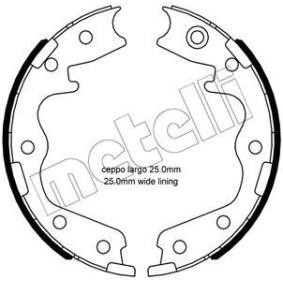 Comprar Zapata de freno de mano de METELLI 53-0695 a bajo precio de 55,34 €