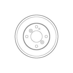 FORD Bremstrommel von TRW