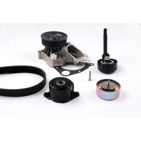 Achetez des Pompe à eau+Jeu de courroie trapézoïdale à nervures GK K980500B à prix pour 243,03 €