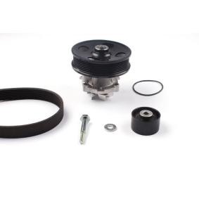 Achetez des Pompe à eau+Jeu de courroie trapézoïdale à nervures GK K980804F à prix pour 133,04 €