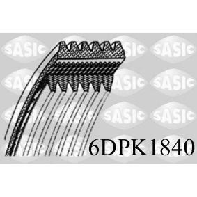 Comprar Correa trapecial poli V de SASIC 6DPK1840 a bajo precio de 44,28 €