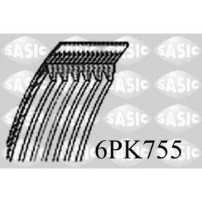 Keilrippenriemen 6PK755 für FELICIA I (6U1) für 9,92 CHF