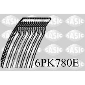 Keilrippenriemen 6PK780E von SASIC günstig für 13,24 € online kaufen