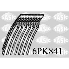 Comprar Correa trapecial poli V de SASIC 6PK841 a bajo precio de 11,42 €