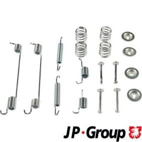 Compre Kit de accesorios de las zapatas de freno de JP GROUP online para KA (RU8) a precios moderados