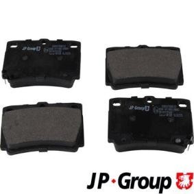 Comprar Juego de pastillas de freno de JP GROUP 3963700610 a bajo precio de 23,45 €