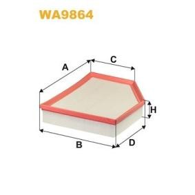 Kjøp Luftfilter av WIX FILTERS WA9864 til den lave prisen 193,01 NOK