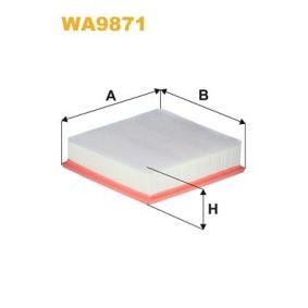Luftfilter von WIX FILTERS WA9871