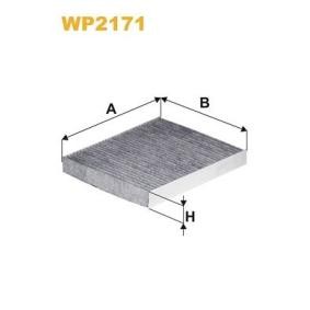 Compre Filtro, ar do habitáculo da WIX FILTERS WP2171 a um preço baixo por 25,93 €