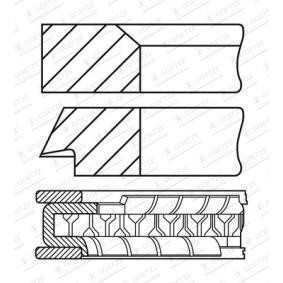 Comprar Juego de aros de pistón de GOETZE ENGINE 08-451610-00 a bajo precio de 15,91 €
