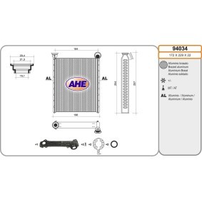 Köp Värmepaket av AHE 94034 till det låga priset 1437,39 kr