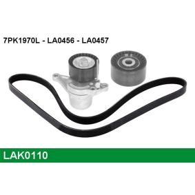 Achetez des Jeu de courroies trapézoïdales à nervures LUCAS LAK0110 à prix pour 71,99 €