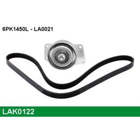 Achetez des Jeu de courroies trapézoïdales à nervures LUCAS LAK0122 à prix pour 66,91 €