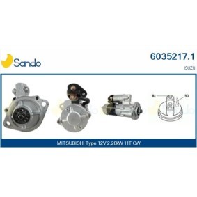 LAND ROVER Lichtmaschine von SANDO