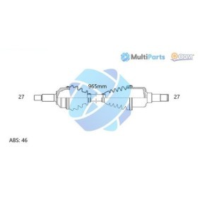 Comprar Árbol de transmisión de ODM-MULTIPARTS 18-086041 a bajo precio de 190,89 €