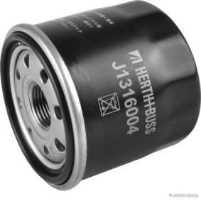 Comprar Filtro de aceite de HERTH+BUSS JAKOPARTS J1316004 a bajo precio de 9,54 €