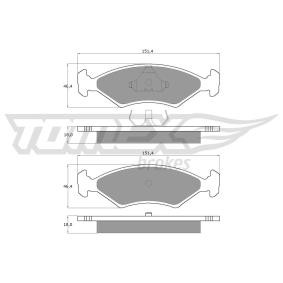 Bremsbeläge von TOMEX brakes