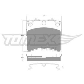 Bremsbeläge von TOMEX brakes