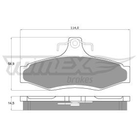 Comprar Juego de pastillas de freno de TOMEX brakes TX 10-81 a bajo precio de 18,42 €
