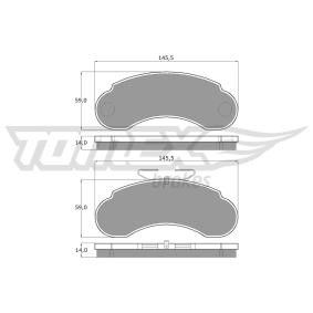 Comprar Juego de pastillas de freno de TOMEX brakes TX 11-14 a bajo precio de 33,63 €