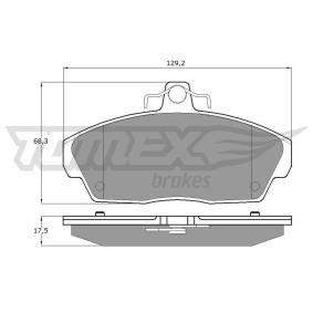 Comprar Juego de pastillas de freno de TOMEX brakes TX 11-511 a bajo precio de 37,07 €