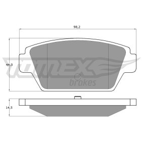 Bremsbeläge von TOMEX brakes